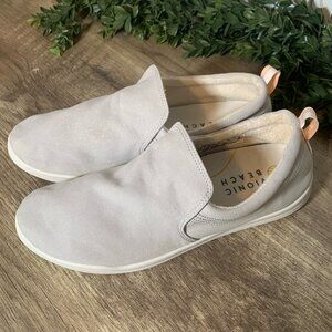 Vionic Beach Canvas Slip On Shoes Ladies Sz 10 Marshall